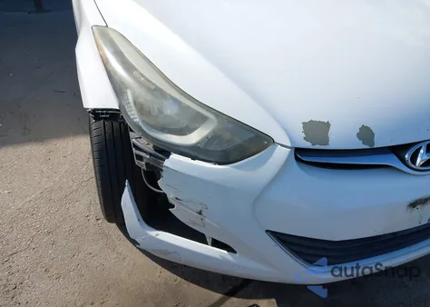 2014 Hyundai Elantra Se from USA, damaged, VIN 5NPDH4AE6EH516661